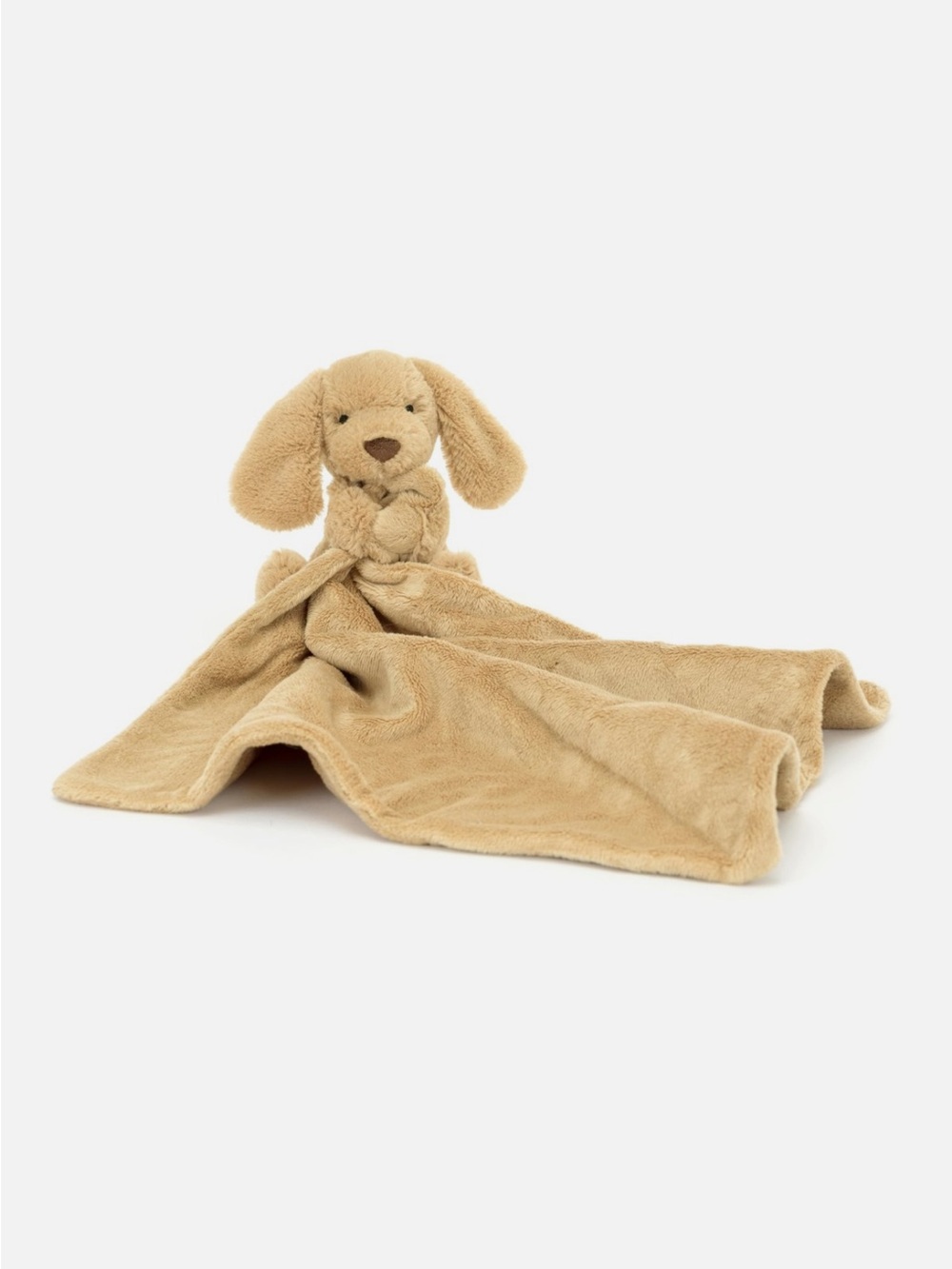 RETIRED Jellycat Toffee Soother Puppy Lovey Blanket NWT (pristine condition)